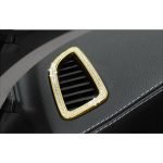 إطار فتحة تكييف لمرسيدس  New E Class  2016-2019 ( 2 قطعة ) / لون ذهبي