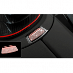 Center console opening button cover For Mercedes New E Class 2016-2019 / Rose Gold Color