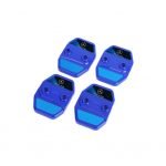 Cover Lock car door For Mercedes A Class 2020  /  Blue Color ( 4 Pieces)