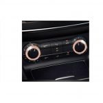 Cover Air conditioning control button For Mercedes  GLA 2016-2019 ( 2 Pieces )  /  Rose Gold Color