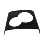 Rear console cup holder cover For Mercedes New E Class 2016-2019 / Glossy Black Color - Image 3