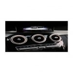 Inner frame for air conditioning vents For Mercedes New C Class 2016-2019 / Rose Gold Color ( 5 Pieces )