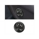Cover for car seat adjustment button For Mercedes A Class 2020 / Carbon Color ( 2 Pieces )