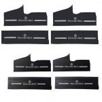 Car interior sill pedal made of Leather for Mercedes A Class 2020 ( 4 Pieces )