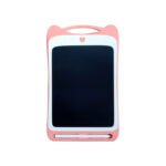 سبورة رقمية الكترونية للرسم والكتابة بشاشة ال سي دي 9 انش مع قلم ومسح ذاتي بضغطة واحده - CR2032 / لون وردي