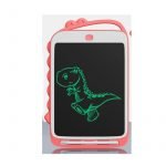 LCD Electronic Drawing & Writing Digital Board 10 Inch With One Click & Self Erase Pen - CR2034/ Pink Color