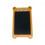 LCD Electronic Drawing & Writing Digital Board 8.5 Inch With One Click & Self Erase Pen - CR2038 / Orange Color