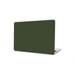 Protective Cover Ultra Thin Hard Shell 360 Protection For Macbook Air 13.3 inch A1932 - A2179 - A2337 / Dark Green Color