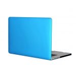 Protective Cover Ultra Thin Hard Shell 360 Protection For Mac book Air 13.3 inch A1932 - A2179  /  Blue * Black Color