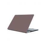 Protective Cover Ultra Thin Hard Shell 360 Protection For Mac book Retina 12 inch A1534 / Dark Brown * Black Color