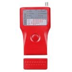 Cable ends testing and tracking device to ensure the integrity of connections - RJ11-RJ45 - 1394 - USB - BNC / 5 In 1