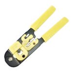 ⁦أداة تجعيد كابل مع قاطع أسلاك مدمج بها - CAT3 - CAT5 - CAT6 - RJ45 - RJ11 - RJ12  / موديل HS-208M⁩ - الصورة ⁦4⁩