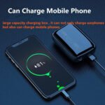 ⁦ايربودز رياضية تعمل باللمس مقاومة للماء شاشة LED بها باور بانك داخلي بالاضافة الي مؤشر رقمي - V5.1 / موديل M19⁩ - الصورة ⁦9⁩