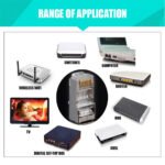 ⁦طقم RJ45 معدن CAT7 عدد 100 قطعة / موديل SSV12⁩ - الصورة ⁦4⁩