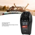 Smart key for cars that operate with a fingerprint only - equipped with a high-quality LCD screen to control the main functions of the car from the inside / Model TK800 - Image 5
