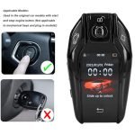 Smart key for cars that operate with a fingerprint only - equipped with a high-quality LCD screen to control the main functions of the car from the inside / Model TK800 - Image 11