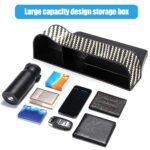 ⁦منظم جانبي لمقعد السيارة متعدد الوظائف مناسب لجميع موديلات وانواع السيارات ( قطعة واحدة ) / JJG100 - لون فضي كاربون لامع⁩ - الصورة ⁦3⁩