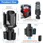 ⁦حامل الاكواب وزجاجات المياه يثبت في السيارة / موديل B14⁩ - الصورة ⁦7⁩