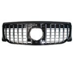 ⁦شبكة سيارة امامية متوافقة مع سيارات مرسيدس GLB W247  موديل 2020 GT / لون كروم⁩ - الصورة ⁦5⁩