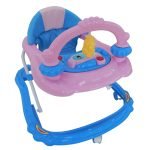 High-quality baby walker for learning walking / Model BBA70 - Light Blue * Light Pink Color