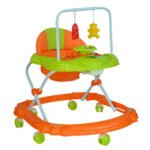 مشاية اطفال لتعليم المشي عالية الجودة / موديل BBA40 - لون برتقالي * اخضر فاتح