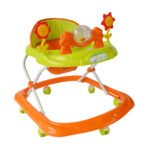 مشاية اطفال لتعليم المشي عالية الجودة / موديل BBA30 - لون برتقالي * اخضر فاتح
