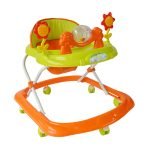 High-quality baby walker for learning walking / Model BBA30 - Orange * Light Green Color