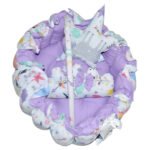 سرير اطفال حديثي الولادة قطن محشو فايبر لراحة الطفل اثناء النوم او الاسترخاء / موديل BJG40