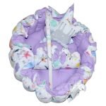 Newborn baby bed, cotton stuffed with fiber, for the child’s comfort while sleeping or relaxing / Model BJG40