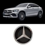 لوجو شعار سيارة مرسيدس W253  للشبكة الامامية / لون فضي