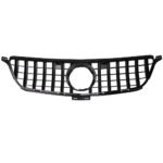 ⁦شبكة سيارة امامية متوافقة مع سيارات مرسيدس ML W164  موديل 2005 - 2008 GT / لون كروم⁩ - الصورة ⁦3⁩