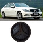 لوجو شعار سيارة مرسيدس W204  للشبكة الامامية / لون اسود