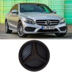 لوجو شعار سيارة مرسيدس W205  للشبكة الامامية / لون اسود