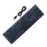 ⁦كيبورد سلكي بمنفذ يو اس بي عربي انجليزي ملائم ومريح للعين / موديل K122⁩ - الصورة ⁦2⁩