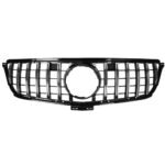 ⁦شبكة سيارة امامية متوافقة مع سيارات مرسيدس ML W164  موديل 2005 - 2008 GT / لون كروم⁩ - الصورة ⁦5⁩