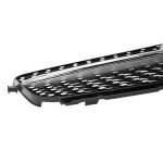Car front grille compatible with Mercedes CW204 Model 2008 - 2014 / Diamond Chrome  Color - Image 5