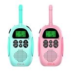 OKA 2 small portable transmitter and receiver for children and adults, suitable for camping and games / Model D100