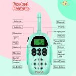 OKA 2 small portable transmitter and receiver for children and adults, suitable for camping and games / Model D100 - Image 7