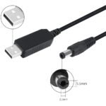⁦باور سبلاي USB من بوست لاين، تيار مستمر 5 فولت الى تيار مستمر 12 فولت، كابل خرج سلك طاقة 1 امبير 2 امبير عالي الجودة / للراوتر⁩ - الصورة ⁦7⁩