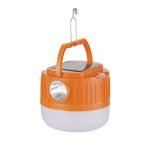 Rechargeable emergency flashlight - charged via USB 50 watts with a solar cell / Model HT-178