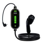 Portable electric car charger for all types of cars that charge with electricity, 3.5 kW - 16 A 250 V - 5 M / Model VNN10