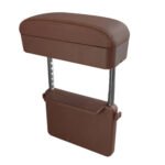 مسند ذراع لراحة اليد اثناء القيادة متوافق مع جميع انواع السيارات / موديل TQQ50 - لون بني