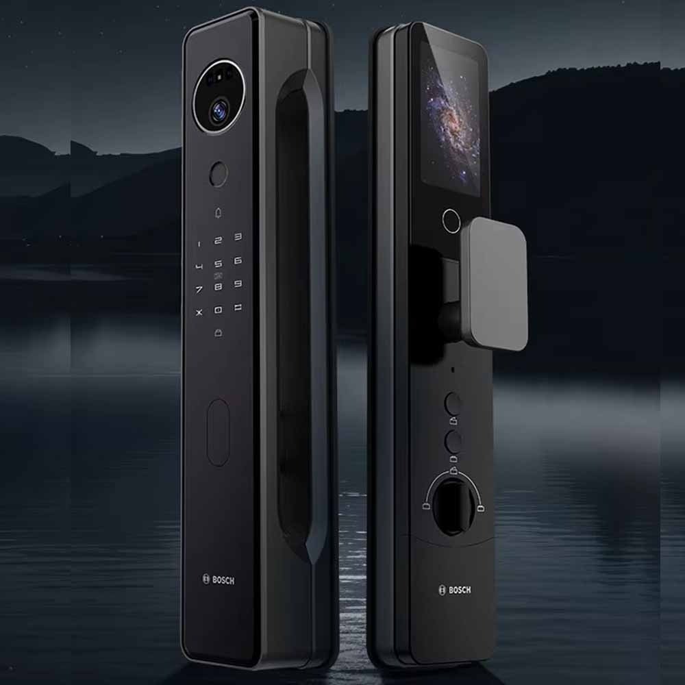 Sadhgjkcsahdjkshajkdhsajkds BOSCH Smart Lock Calon suitable for all doors works with fingerprint, password, key and blade and can be controlled through mobile / Model FU8 - Image 11