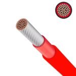 OKA High Quality 100M Single Core 6mm Solar PV DC Cable / SSF Model – Red - Image 3
