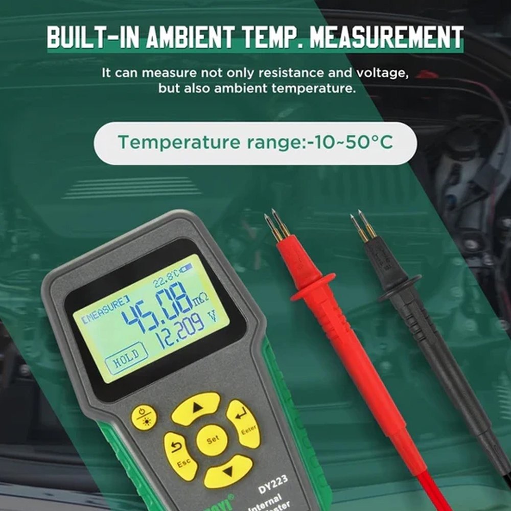 fdgshfdsgfsgd Battery Internal Resistance Tester Model / DY223 - Image 3