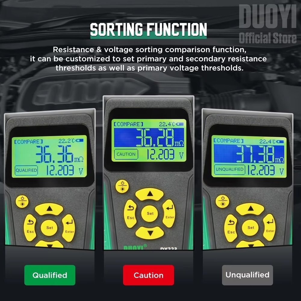 fdsggdsafasdfsd Battery Internal Resistance Tester Model / DY223 - Image 5