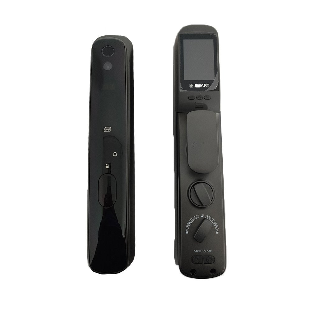 fghhsfghfgdhfgh Lezn Smart Lock Calon suitable for all doors works with fingerprint, password, key and blade and can be controlled through mobile / Model P8M Pro - Image 2