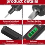 Electric Test Pen AC12-300V Voltage with LCD Display and Live Cable Break Point Detector with Flashlight - Image 8