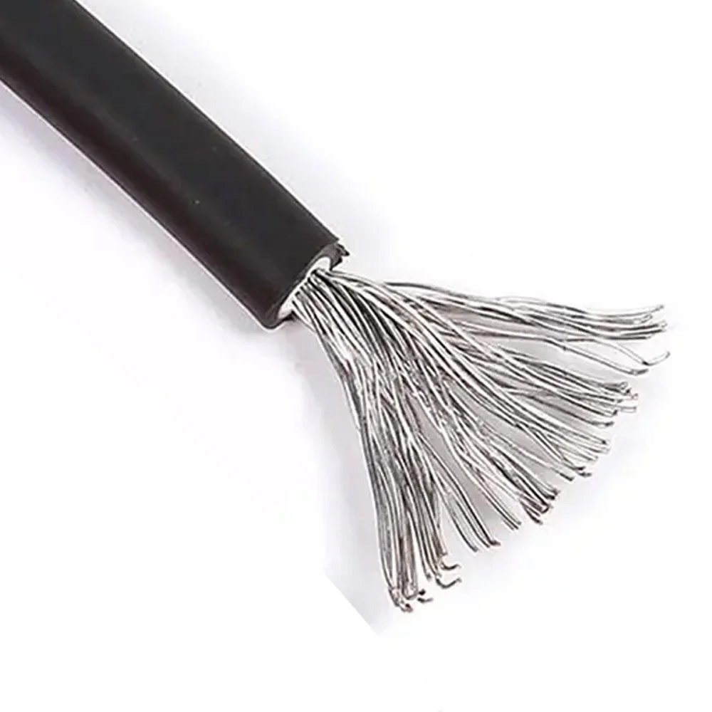 jyjyfjfdgjjkipopopoipi اوكا كابل DC طاقة شمسية الكهروضوئية أحادي 4 مللي عالي الجودة 100 متر / موديل SSF – لون اسود - الصورة 4