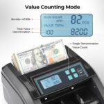 OKA Money Counting Machine with Denomination Adder – External Digital Display / Model OKA-3100 - Image 2